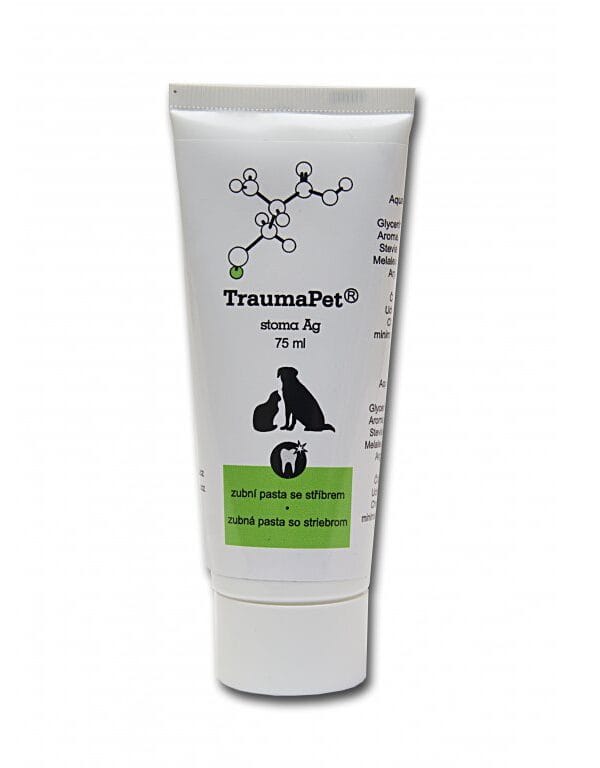 TraumaPet stoma Ag pasta do zębów 75 ml TraumaPet stoma Ag 75 ml